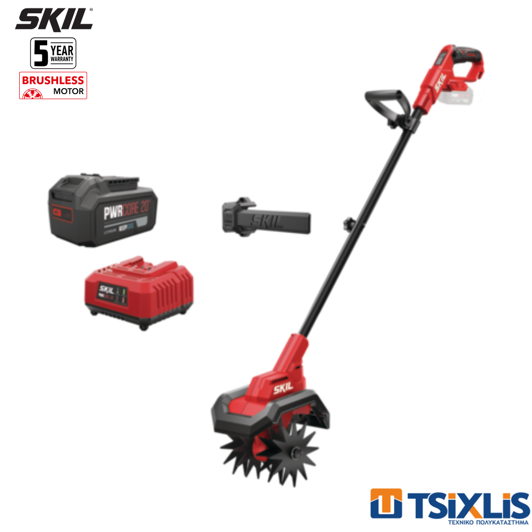 Σκαπτικό Μπαταρίας 20v SKIL 18cm 0690CA & Μπαταρία 1x4.0Ah & Φορτιστής 2.4A - (D00506)