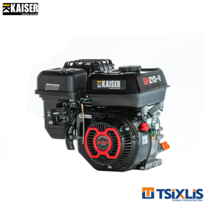 Κινητήρας Βενζίνης 6.3Hp KAISER GK210-V Με Πάσο - (02GK210-V)