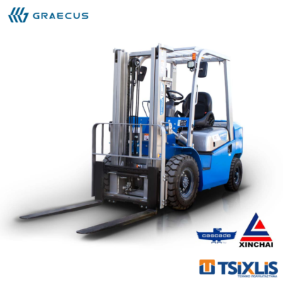 Κλάρκ 50Hp AGRIMAC 1220mm GRAECUS FD25 & XINCHAI C490 DUPLEX 3000mm