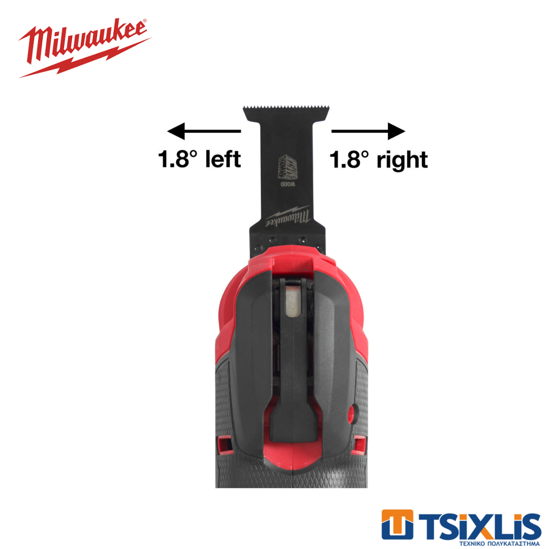 Πολυεργαλείο Μπαταρίας 18v MILWAUKEE M18 FUEL FMT-O SOLO & Εργαλειοθήκη - (4933498065)