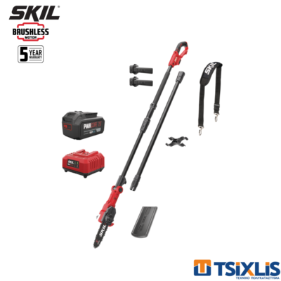 Σετ Κονταροπρίονο Μπαταρίας 20v SKIL 20cm 0650CA & Μπαταρία 1x4.0Ah & Φορτιστής 2.4Α - (D00508)
